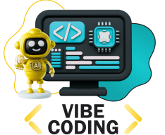 Vibe Coding & AI-инжиниринг - КИБЕРшкола программирования для детей, компьютерные курсы для школьников, начинающих и подростков - KIBERone г. Обручевский