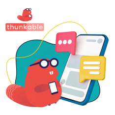 Разработка мобильных приложений в Thunkable. Начало - КИБЕРшкола программирования для детей, компьютерные курсы для школьников, начинающих и подростков - KIBERone г. Обручевский