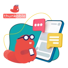 Разработка мобильных приложений в Thunkable - КИБЕРшкола программирования для детей, компьютерные курсы для школьников, начинающих и подростков - KIBERone г. Обручевский