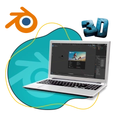 3D-моделирование. Blender для детей - КИБЕРшкола программирования для детей, компьютерные курсы для школьников, начинающих и подростков - KIBERone г. Обручевский