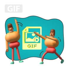 Gif-анимация - КИБЕРшкола программирования для детей, компьютерные курсы для школьников, начинающих и подростков - KIBERone г. Обручевский