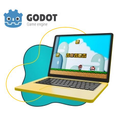 Godot. Основа создания легендарных игр - КИБЕРшкола программирования для детей, компьютерные курсы для школьников, начинающих и подростков - KIBERone г. Обручевский
