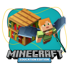 Minecraft Education - КИБЕРшкола программирования для детей, компьютерные курсы для школьников, начинающих и подростков - KIBERone г. Обручевский