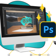 Волшебный Photoshop - КИБЕРшкола программирования для детей, компьютерные курсы для школьников, начинающих и подростков - KIBERone г. Обручевский