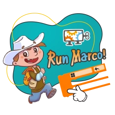 Квест – кодинг Run Marco! Учимся думать, как разработчик - КИБЕРшкола программирования для детей, компьютерные курсы для школьников, начинающих и подростков - KIBERone г. Обручевский