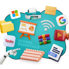 Цифровая база для школьника - КИБЕРшкола программирования для детей, компьютерные курсы для школьников, начинающих и подростков - KIBERone г. Обручевский