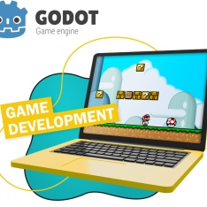 Godot.  Основа создания легендарных игр - КИБЕРшкола программирования для детей, компьютерные курсы для школьников, начинающих и подростков - KIBERone г. Обручевский