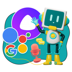 Голосовой помощник Алиса - КИБЕРшкола программирования для детей, компьютерные курсы для школьников, начинающих и подростков - KIBERone г. Обручевский