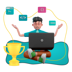 Олимпиадное программирование - КИБЕРшкола программирования для детей, компьютерные курсы для школьников, начинающих и подростков - KIBERone г. Обручевский