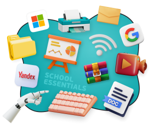 Цифровая база для школьника - КИБЕРшкола программирования для детей, компьютерные курсы для школьников, начинающих и подростков - KIBERone г. Обручевский